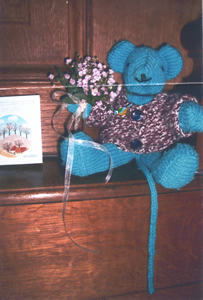 Blume the blue mouse Blume the blue mouse