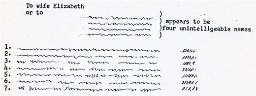John Moss's Will 2