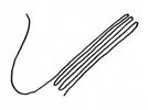 Figure 1: fold a long thread...