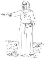 An Anglo-Saxon Woman's Outfit Anglo-Saxon Woman's Outfit