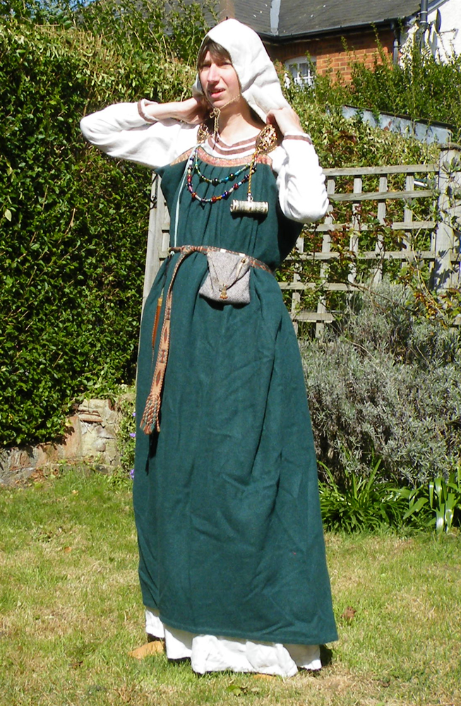 A Reconstructed Viking Woman's Outfit