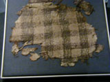 Woollen cloth of disputed provenance