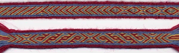 Sample 3: three-colour band with border